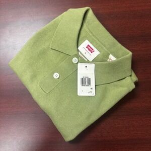 Levis Knit Polo Shirt Mens Small Pique Short Sleeve Summer Cotton NWT $59